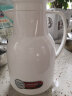 壹滴水（edish）家用保温壶玻璃红胆热水瓶大容量开水壶暖水壶按压式保温瓶 时尚白 1.5L 实拍图