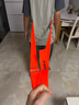 舒奈斯 拉力带田径训练弹力带篮球爆发力拉力绳力量加厚橡胶皮筋阻力带 橘红2.5M（加厚橡胶） 实拍图