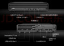 惠普(HP)战66Mini 迷你台式电脑主机（酷睿12代i3-1215U 8G 256G+1T )23.8英寸显示器 实拍图