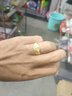 赛菲尔生日礼物 黄金戒指足金999.9情侣龙凤对戒 男款龙戒 约5.45克 实拍图