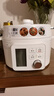 爱丽思（IRIS）爱丽思丝电压力锅高压锅电饭煲全自动火锅智能煮粥家用煲汤糙米饭锅炖排骨猪蹄智能菜单高端无水焗 白色【点阵款】 2.2L 实拍图