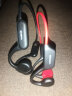 园世骨传导蓝牙耳机游泳耳机8级防水防汗无线不入耳挂耳式运动跑步32G内存MP3适用于苹果华为 X7黑红 实拍图