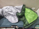 北极狼 BeiJiLang 睡袋成人户外旅行冬季四季保暖室内露营拼接双人隔脏棉睡袋1.8KG 军绿 实拍图