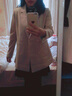 尚都比拉面试小西装女外套2025春装新款职业装套气质简约风休闲通勤小西服 云白西装外套 S 实拍图