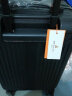 稻草人【520情人节礼物】行李箱男女拉杆箱旅行箱登机箱大容量出差高颜 黑色20英寸 实拍图