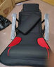 宝星办公室躺椅午休折叠家用休闲懒人电脑椅宿舍午睡靠背椅子 纯黑-经典款+保温垫(配腰垫） 实拍图