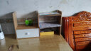 赛杉桌上书架桌面置物架办公收纳架书桌学习桌多层小层架分层架子 黄杉木色可伸缩30-60CM 晒单实拍图