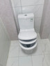 箭牌（ARROW） 直冲式马桶直吸充坐便器家用卫生间大冲力抽水防臭直排式座便器 地排250孔距245-285mm选 实拍图