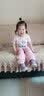 迪士尼女童短袖t恤夏天儿童精梳棉半袖打底衫小孩薄款上衣夏季宝宝童装 【常规款】粉色 4055D 120 cm 实拍图