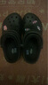 CROCS卡骆驰秋冬新品暖棉洞洞鞋男女秋冬款贝雅暖棉拖鞋|205969 黑/黑-060(建议买大一码) 39 (240mm) 实拍图