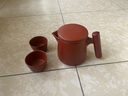 万壶园 紫砂杯泡茶杯带过滤内胆功夫茶具套装茶水分离杯办公室喝茶杯子 朱雀杯 +2品杯 套装 实拍图