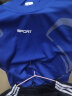 欧联霸运动套装男速干夏季足球训练服跑步服宽松两件套短袖短裤健身服 蓝色 L(建议体重100-120斤) 实拍图