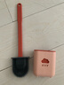 胖景品硅胶马桶刷套装免打孔挂式洗马桶刷胖景品 樱花粉色马桶刷一个 实拍图
