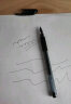 斑马牌（ZEBRA）中性笔 0.5mm子弹头签字笔 学生标记笔走珠水性笔 C-JJ100 JELL-BE 黑色 单支装 晒单实拍图