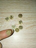 集祥阁  天然象牙果留皮雕刻莲花祥云背云吉祥福 文玩DIY金刚星月菩提配饰 福字 实拍图