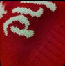 NASA GOOD毛衣男龙年本命年新年战衣红色情侣毛衣加厚亲子装宽松大码针织衫 新年红（尺码偏大拍小一码) M (建议95-125斤） 晒单实拍图