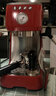 索利斯（Solis） 【新年年货礼物】咖啡机家用意式手动半自动商用办公室打奶泡机稳压萃取强劲蒸汽情人节 红色 实拍图