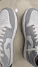 耐克NIKE男女AJ1小迪奥 轻奢感AJ 1运动休闲鞋DC0774-105白灰40.5 实拍图