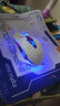英菲克（INPHIC）W9有线游戏鼠标电竞宏静音人体工学炫彩RGB适用于华为惠普电脑笔记本办公男生 有声按键版-送机甲鼠标垫【玩游戏推荐】 实拍图
