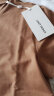朗姿棉质简约贴身内搭打底上衣女2024春新款凉感修身短袖防晒T恤 玛瑙橙色 XL 晒单实拍图