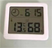 访客室内温度湿度计家用高精度婴儿房卧室壁挂电子超薄智能温度湿度计 简约设计款温湿度计 晒单实拍图