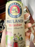保拉纳（Paulaner）柏龙 经典小麦白啤 500ml*24听 德国进口 实拍图