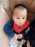 PUERBAN婴儿理发器低音儿童宝宝剃头器新生儿胎毛婴幼电推子低音自动吸发理发器成人防水宠物剪发陶瓷刀头 双电机自动吸发功能（朱鹭白） 实拍图