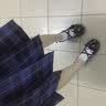 【JK制服官方】正版jk制服秋季女基础款长袖衬衫全套职业百褶格裙日系元气少女校供感套装童 冈梨田+长袖衬衫+领花 S【85斤左右】 实拍图
