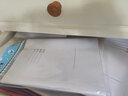 敬墨宣 书皮 加厚透明塑料白纸小学生书皮 包书纸/塑料+白纸 牛皮纸书皮 开学文具包书皮塑料套纸书皮 22K-10张适用于22K本册 实拍图