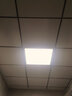 雷士（NVC）LED吸顶灯集成吊顶灯嵌入式格栅灯盘 面板灯平板灯铝扣板厨卫灯 方形30*30cm 18瓦 白光 银边 实拍图