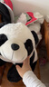 眼含泪光仿真大熊猫玩偶娃娃公仔毛绒玩具女孩儿童陪睡抱枕布娃娃礼物女生 精品趴款熊猫 70cm 实拍图