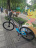 兰令（RALEIGH）山地车自行车铝合金车架变速油碟刹减震赛车成人青少年男士单车 星爆 远洋蓝 12速 油碟 蓝图变速 27.5寸 铝架 (适合170-185cm) 实拍图