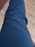 欧莎（OSA）高腰九分休闲裤子女夏季新款百搭显瘦直筒西装裤薄款 藏蓝色 XL 晒单实拍图