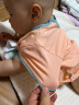 赢一贝宝宝短袖T恤夏季新生儿上衣洋气女童t恤半袖薄款1岁婴儿夏装衣服 粉色菠萝 80码适合70-80cm 实拍图