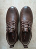 公牛世家男鞋秋季新款英伦男士商务休闲皮鞋户外复古工装鞋子低帮马丁鞋靴 棕色【四季款单鞋】GN123101352 43 (标准运动码) 实拍图