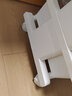 家の物语（KATEI STORY）日本进口厨房置物架落地多层带滑缝隙储物架客厅收纳架浴室卫生间 三层白色 45cm*30cm*71.5cm 实拍图