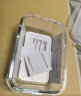 乐扣乐扣 玻璃保鲜盒微波炉饭盒碗密封便当餐盒储物盒收纳盒子750ML 晒单实拍图