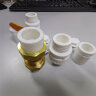 顶建ppr水管配件 三通水管接头热熔管接头ppr冷热自来水管配件20 20ppr×4分(二分之一)外丝直接 特厚 实拍图