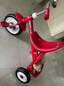 Radio Flyer瑞飞儿儿童三轮车脚踏车2-5岁童车玩具手推车自行车 #51中国红 95-120CM 实拍图