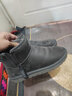 森馬（Senma）时尚潮流经典男靴套脚加绒保暖雪地靴男710430702 承德灰 41码 实拍图