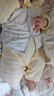 贝瑞加（Babyprints）新生儿连体衣秋冬加厚保暖爬服初生宝宝哈衣满月服卡通 黄66 晒单实拍图