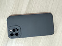 HOLDZU【天使眼】适用苹果12promax手机壳iphone12promax保护套硅胶防摔镜头全包超薄男款女-石墨黑 实拍图