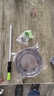 钓哈哈（Diaohaha）拉饵盘强磁带地插卡扣通用拉丝饵料盆竞技散炮开饵盆黑坑钓鱼饵盒 小号拉饵盘+地插卡扣（双层3磁） 实拍图
