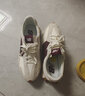 NEW BALANCE NB327官方休闲鞋女鞋秋冬复古增高鞋潮流百搭低帮轻便软底运动鞋 灰色/米白/酒红 WS327KA 40 (脚长25.5cm) 实拍图