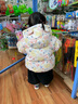 戴维贝拉（DAVE＆BELLA）儿童羽绒服女童上衣男童羽绒衣冬装新款宝宝衣服保暖小童外套 羊驼印花【现货】DB4238127 100 cm（建议身高90-100cm） 实拍图