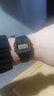 卡西欧（CASIO）手表男女经典复古学生儿童表F-91W-1DG 3DG 9DG/F-84W/F105电子表 F91WWG-9Q黄框 【附加贴膜】 实拍图