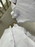 窈嘉长袖白大褂实验服学生白色大衣男女护士服医师医生服食品厂工作服 中厚款松紧袖口 175/XL 实拍图