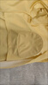 蕉内（Bananain）棉棉301H睡衣男女士纯棉情侣家居服长袖套装春夏季吸湿速干内衣 【女士】豆黄 2XL 实拍图