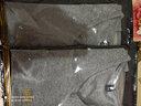 简束 背心男夏纯色棉质v领宽肩运动背心修身紧身打底汗衫男士无袖t恤 花灰色 M M（55kg左右） 实拍图