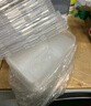 美丽雅一次性饭盒方形1000ml*30套 快餐打包盒大容量食品级便当野餐盒 实拍图